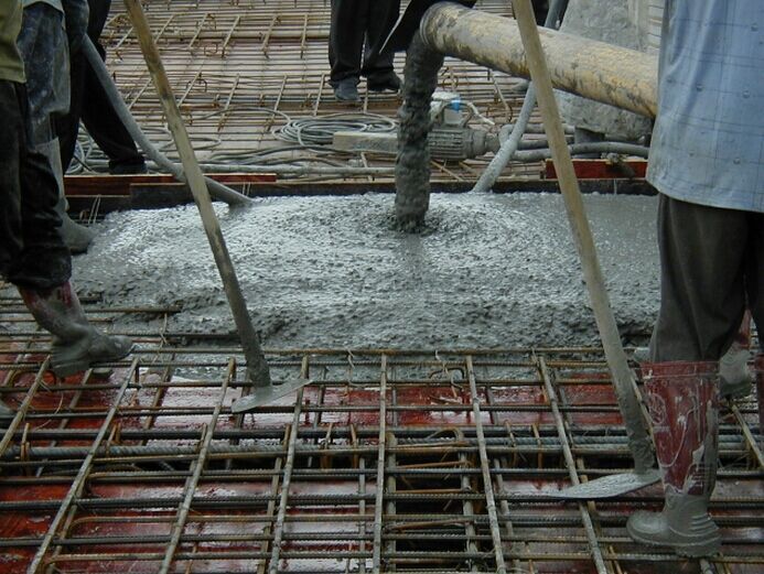 混凝土、混凝土澆筑