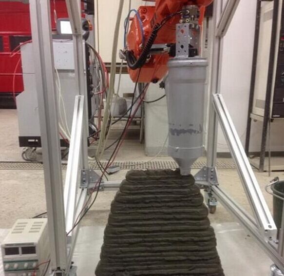 混凝土、混凝土3D打印機(jī)、可移動(dòng)混凝土3D打印機(jī)