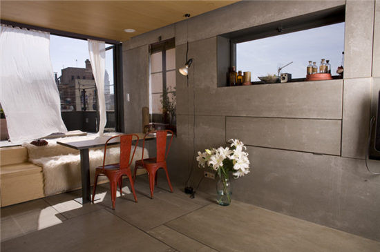 混凝土、混凝土原木擦出火花