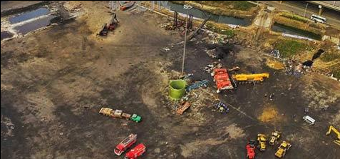 工程機械、天津港