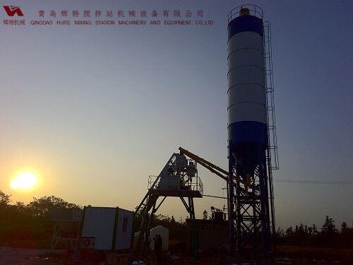 攪拌站HZS35易損件少，維護(hù)簡(jiǎn)單，運(yùn)行費(fèi)用低