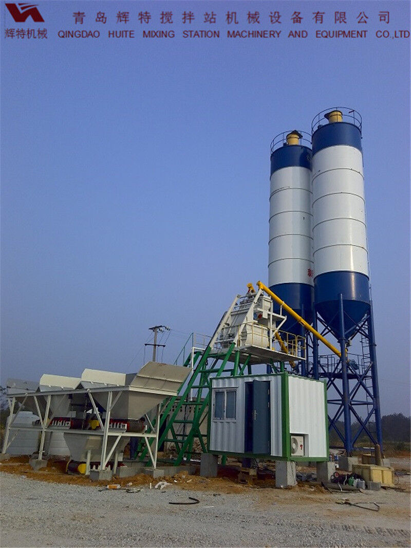 攪拌站HZS35易損件少，維護(hù)簡(jiǎn)單，運(yùn)行費(fèi)用低