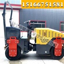 更光滑更好看雙膠輪靜碾壓路機 輪寬1.35米靜碾壓路機 8個膠輪壓土機