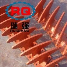 長(zhǎng)套混凝土輸送泵車(chē)大端葉片