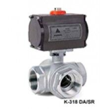 K-318 DA/SR氣動控制閥-中鼎K-318氣動球閥