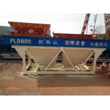 2倉配料機，PLD800混凝土配料機，電腦操控，精準配料