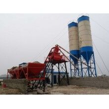 小型節(jié)能型hzs25攪拌站，操作方便